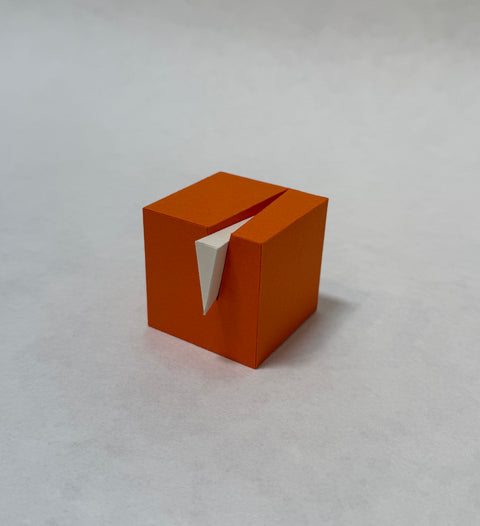 Paper Boxes Set of 3 is a geometric paper sculpture project for all skill levels. Version 6