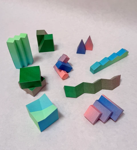 Paper Boxes Set of 1 Copy Corner Version is designed by Maho Motoyama with KOKUYO Copy Corner. Version 1