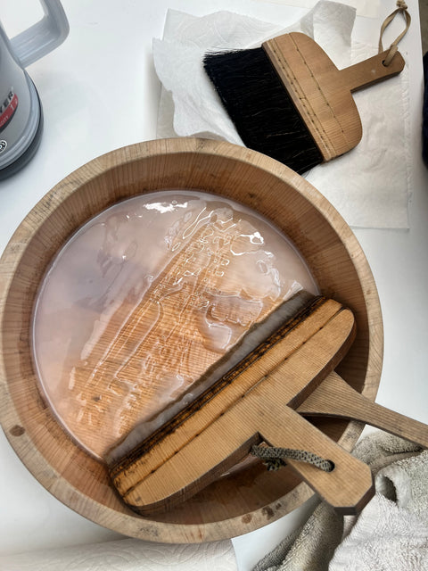 Two Day Chine Colle Workshop covers intaglio, letterpress, and screen printing methods. Version 2