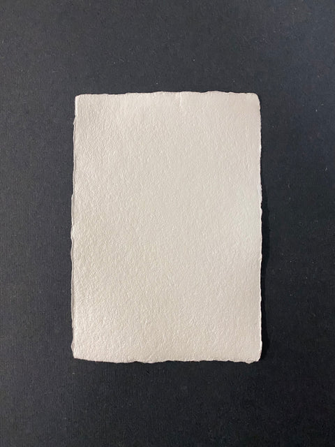 Hungarian Paper A5 Size is a handmade cold pressed cotton sheet crafted by Vinczemill in Hungary. Version 1