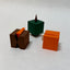 Paper Boxes Set of 3 is a craft kit designed by Maho Motoyama with three box structures. Version 1