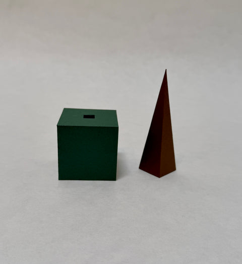 Paper Boxes Set of 3 is a geometric paper sculpture project for all skill levels. Version 3