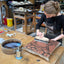 Two Day Chine Colle Workshop with Paul Mullowney explores East Asian paper techniques for printmaking. Version 1