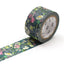 mt Washi Tapes (Single Wide) MTBLUE06Z 'Bluebellgray Woodline Walk' craft product showing detailed design texture and product finish