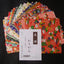 Yuzen Origami OOK is a set of twenty single sided six inch origami sheets with traditional Japanese patterns.