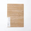 Woodgrain Notebooks by Awagami Factory feature a vintage wood grain pattern transferred onto washi, part of our Japanese notebooks range. Version 1