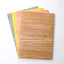 Woodgrain Notebooks contain 32 bamboo pages suitable for ink, pencil, and mixed media. Version 5