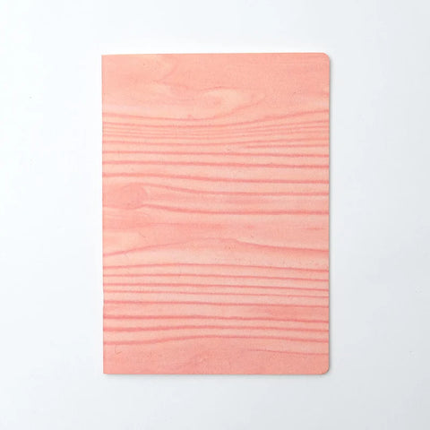 Woodgrain Notebooks by Awagami Factory feature a vintage wood grain pattern transferred onto washi, part of our Japanese notebooks range. Version 4